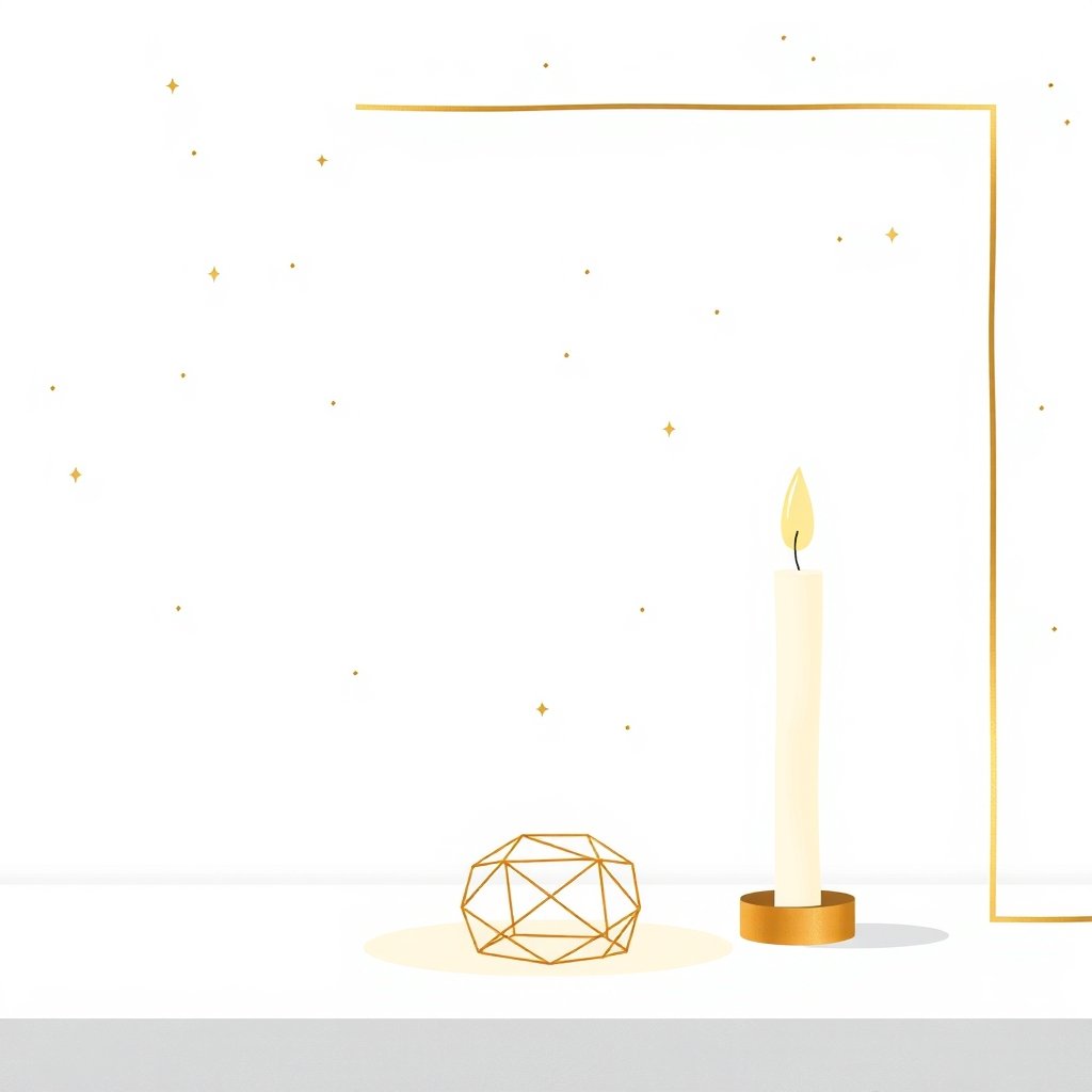Geometric Mono Gold