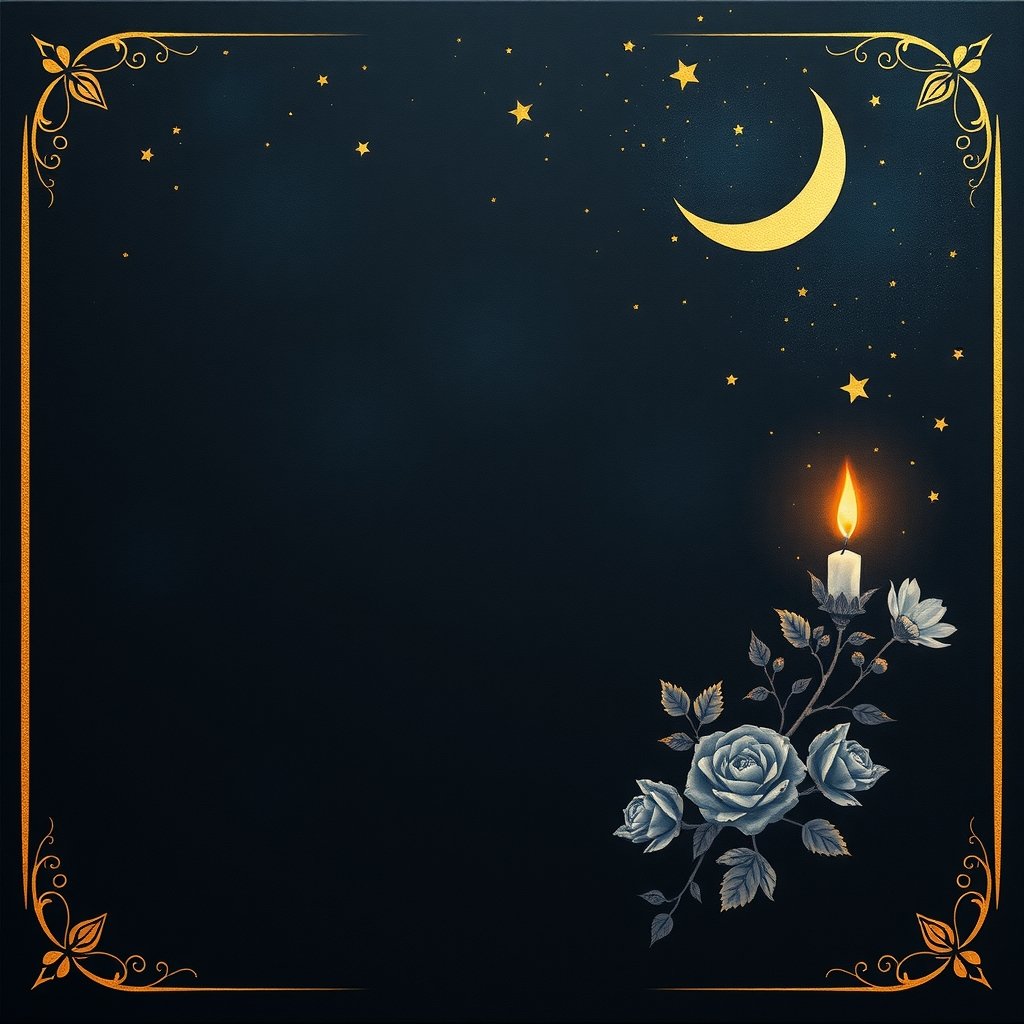Midnight Gold Stars
