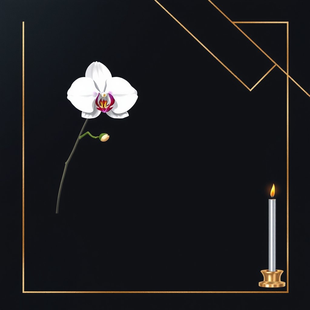 Platinum Orchid Noir